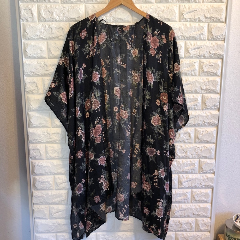 forever 21 floral shawl